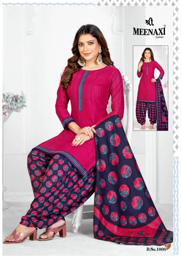 Smc Patiyala Queen Designer Cotton Readymade Suit